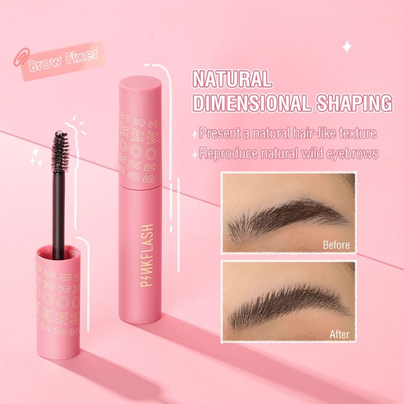 PINKFLASH EYEBROW GEL MASCARA / MASCARA ALIS