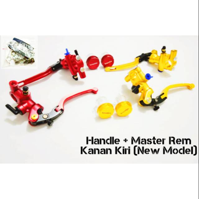 Handle Master Rem Kanan Kiri/Handle Master Rem Tabung Cnc Model Brembo Universal