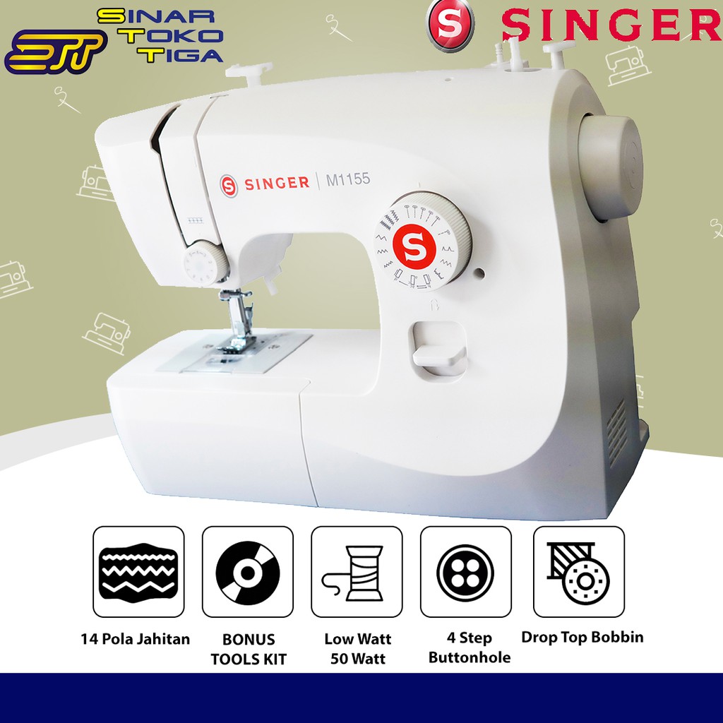 BONUS TAS | SINGER M 1155 MESIN JAHIT PORTABLE M1155 SERBAGUNA