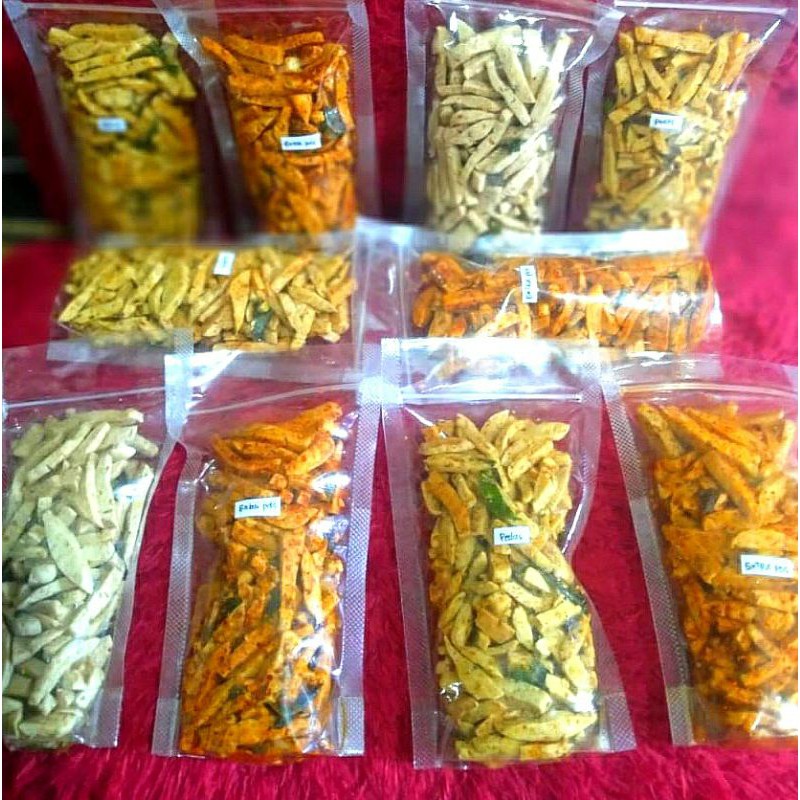 Basreng Stik Bumbu Basah 100 pcs - paket reseller