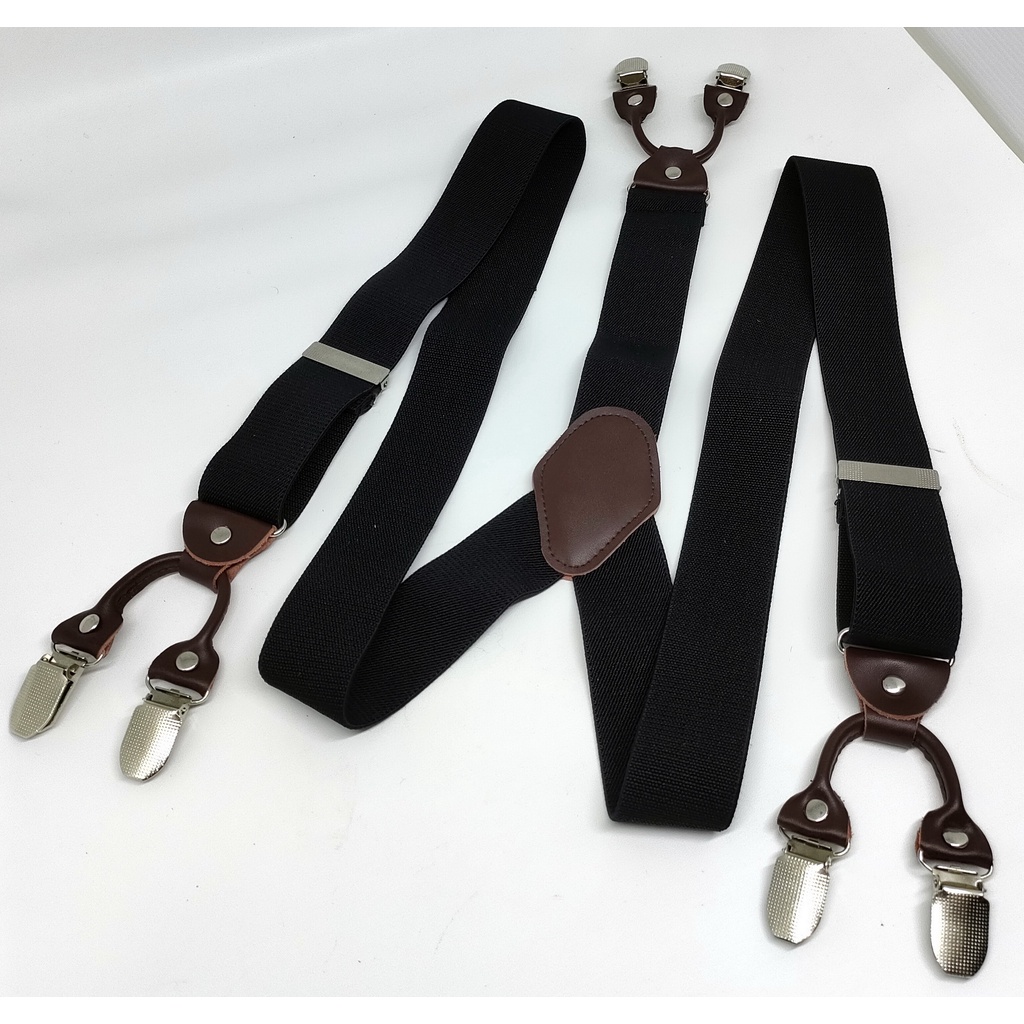 Suspender Bretel Dewasa Model 6 Capit/Jepit - Fit Size XXXL - Jumbo