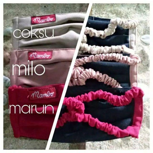 Masker Kain Katun Polos