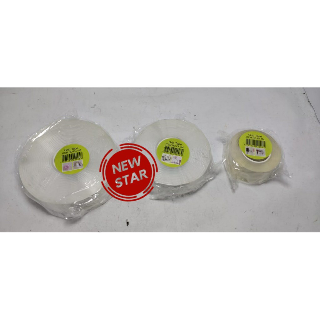 

ANEKA DOUBLE TAPE SUPER/ISOLASI BENING 2 SISI SUPER KUAT TANPA BEKAS