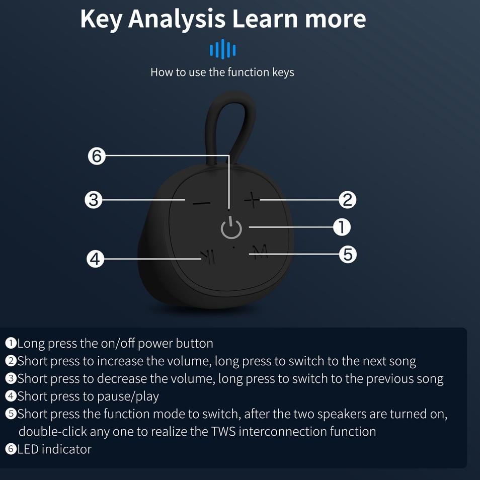 "Jp31au22ᵛ" Speaker Bluetooth Portable Bluetooth Hitz TWS Speaker Bluetooth Super Bass JS06