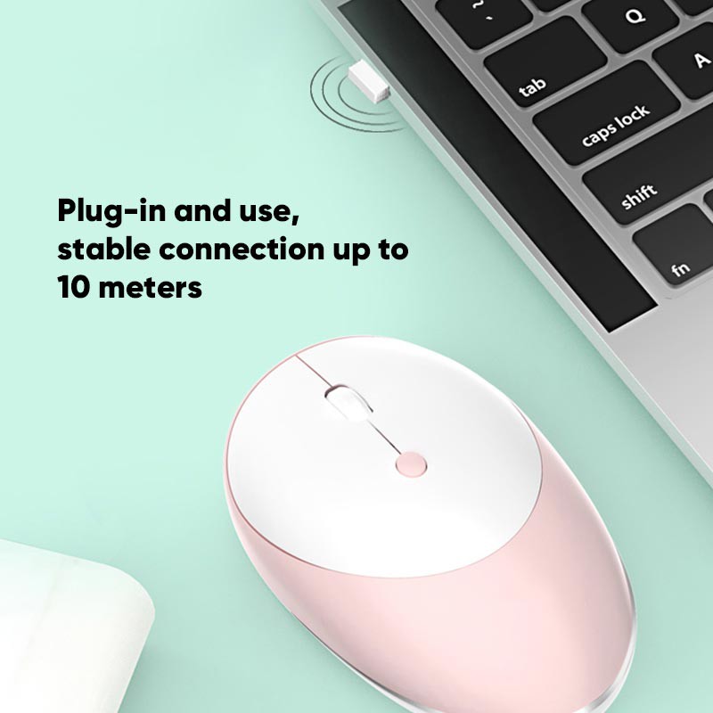 Bepop Mouse Bluetooth 3 Modes 2.4G Wireless Rechargeable 1600DPI