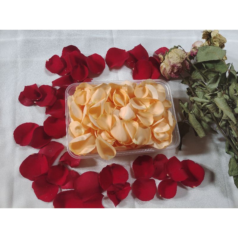 Kelopak bunga mawar asli segar/Bunga mawar tabur