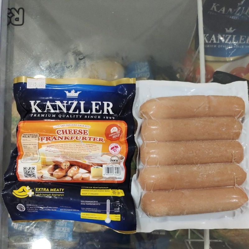 

kanzler cheese frankfurter sosis