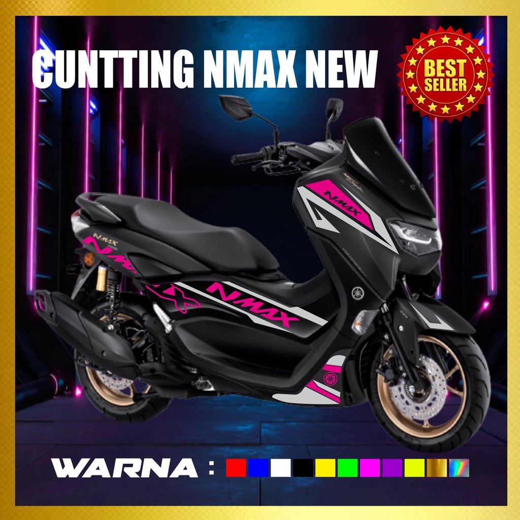 CUTTING STICKER STRIPING NMAX 2022 STICKER CUTTING NMAX BARU