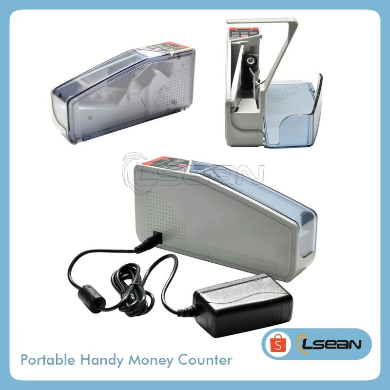 MESIN PENGHITUNG UANG KERTAS MINI| MONEY HANDY COUNTER PORTABLE