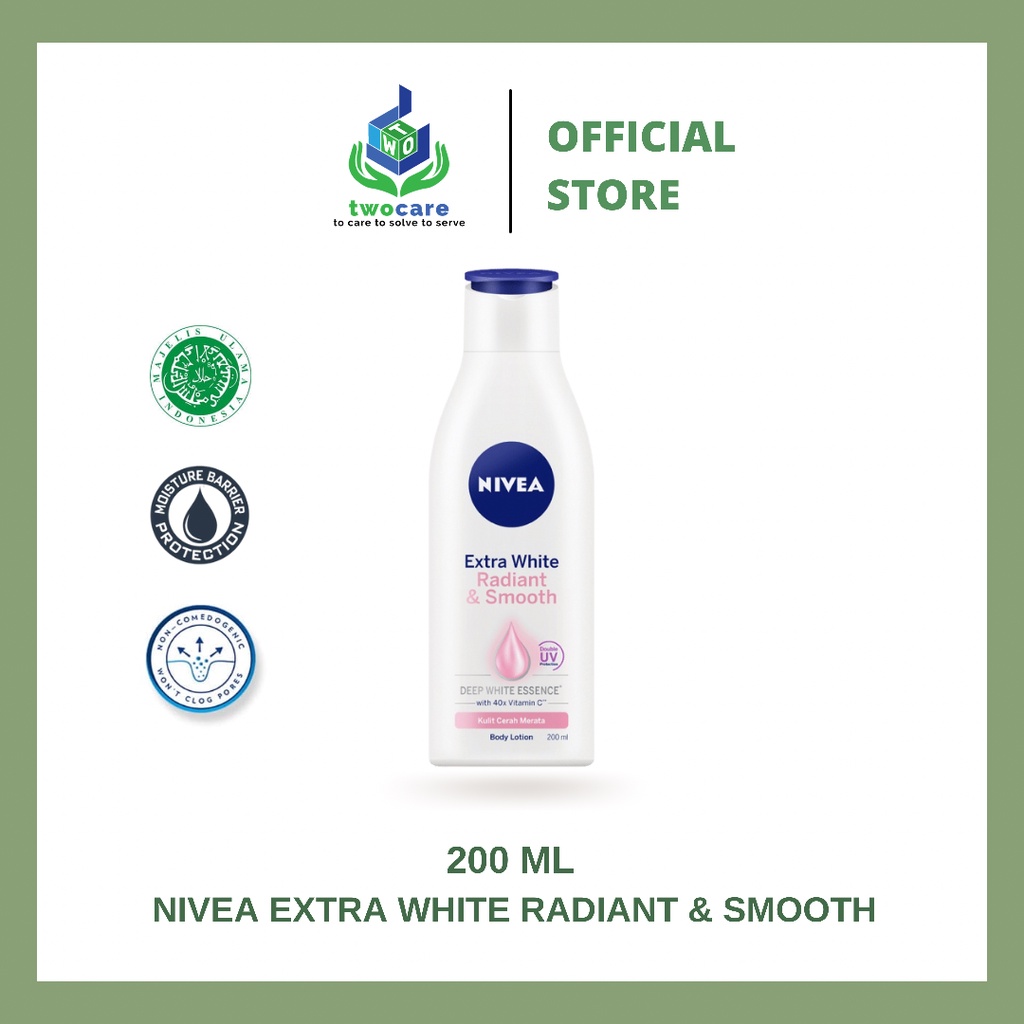 NIVEA Extra White Radiant &amp; Smooth Body Lotion 100 / 200 / 400 ml