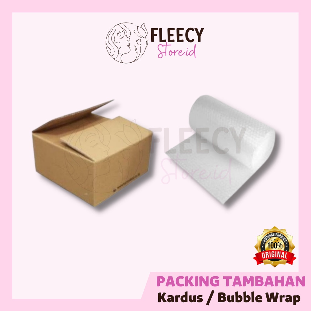 

Packing Tambahan Kardus + Bubble Wrap