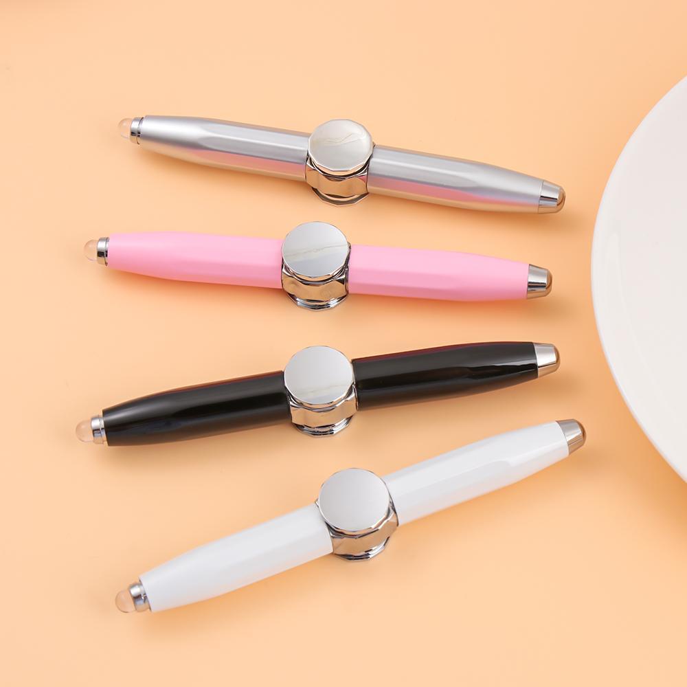 Suyo Fidget Spinner Pen Dekompresi Multi-Fungsi Gyroscope LED