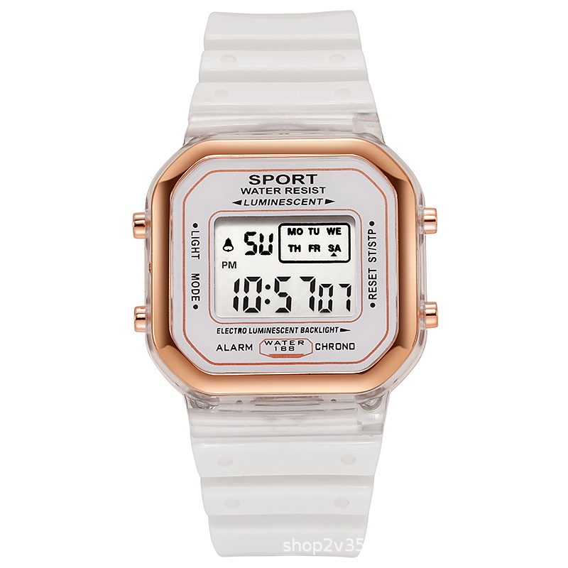 Watchyou Jam Tangan Anak A0177 New Led Colorful Electronic Watches Fashion Outdoor Sports Waterproof Watches