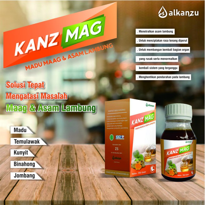 Jual Kanzmag Madu Gerd Maag Dan Asam Lambung Kronis Kanz Mag 350 Gr