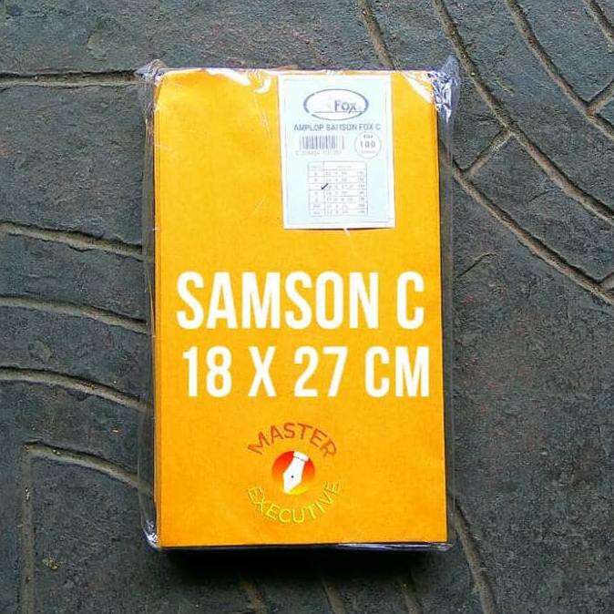 

Fox Amplop C Samson Coklat - 18 x 27.5 cm - 1/2 Folio PRODUK TERBATAS