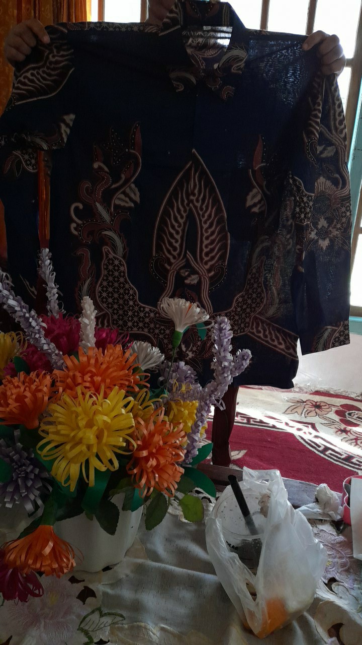 [terbaru] Wou Batik Couple Set Pinguin Rafael Brokat- Bisa Pisah Couple Couple Sarimbit Brokat-k2775