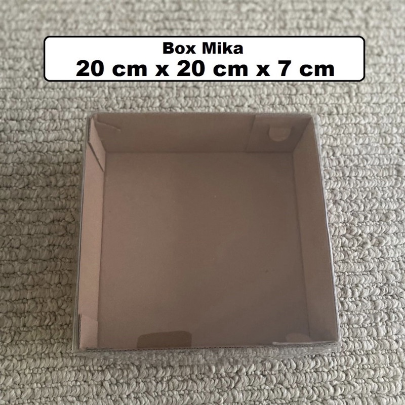 

Dus Die Cut / Kardus / Corrugated Box Tutup Mika 20x20x7cm