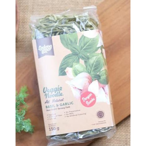 

BKH3 LADANG LIMA VEGGIE NOODLE BASIL AND GARLIC 150GR CI03