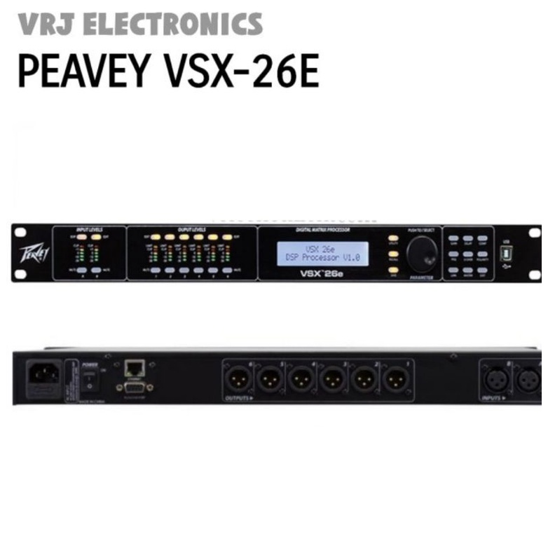 PEAVEY VSX-26E DSP-based Loudspeaker Management System
