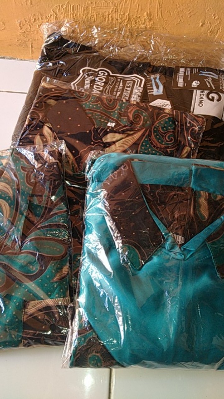 Terbaru Baju Kapel Couple Batik Gamis M L Xl Xxl Jumbo