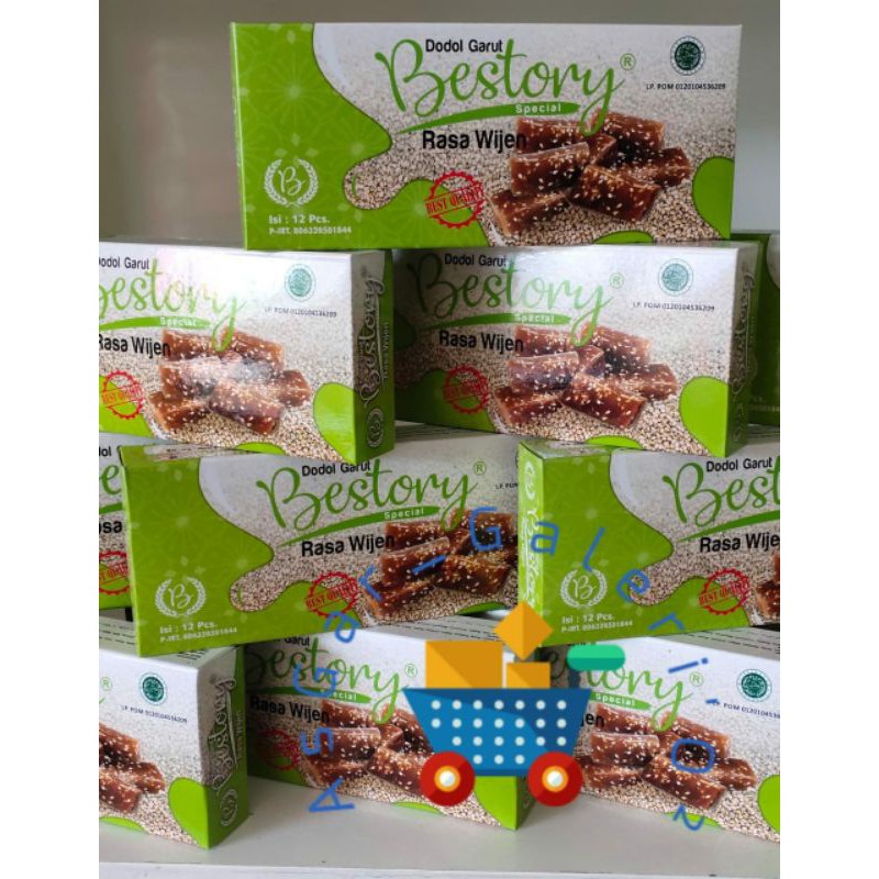 

COD Premium Dodol wijen ketan / dodol bestory asli garut