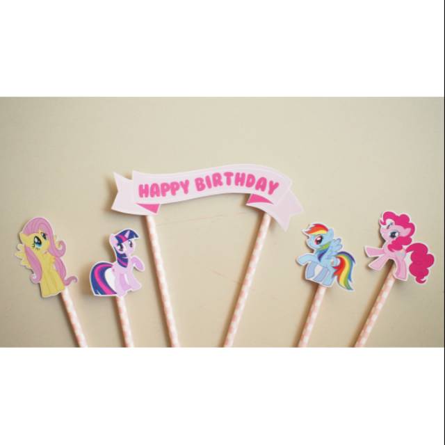 Little Pony Cake Topper