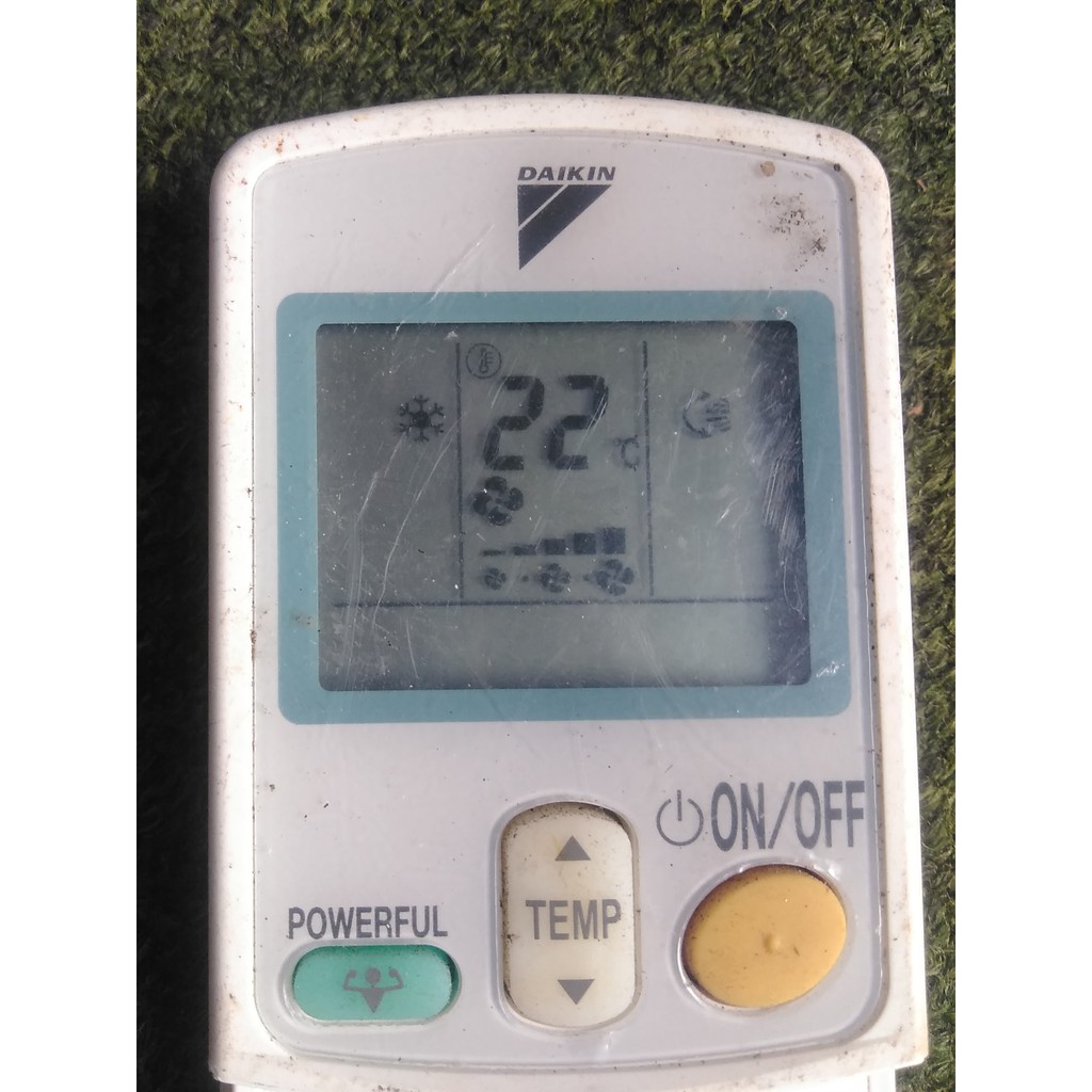 bekas Remote AC Daikin ORI remot setengah pk tiga perempatpk 1 pk  2 pk