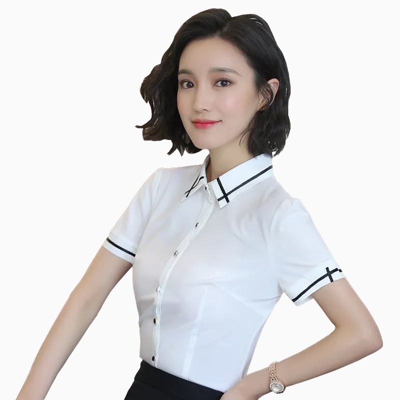 Kemeja lengan pendek Gaya Korea variasi list model terbaru - XSHOP Ida SS