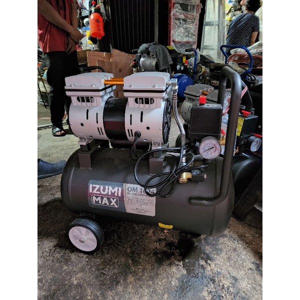kompresor izumi max om1024 oiless tanpa oli