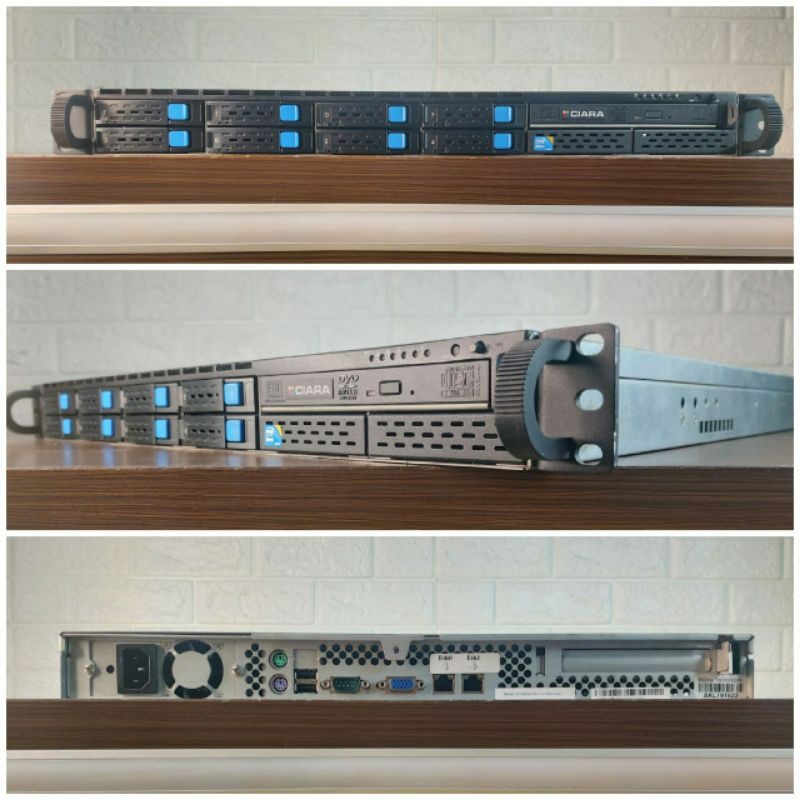 Server Mikrotik Ciara System Akmai Technology Xeon X3470 Ram 16Gb Bergaransi