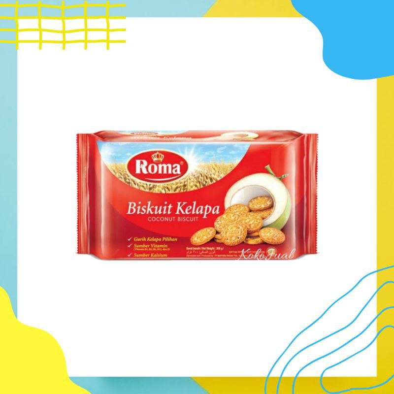 

Roma Biskuit Kelapa 300 Gram