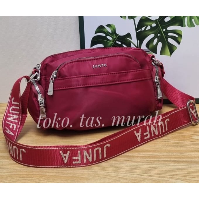 TAS SELEMPANG WANITA IMPORT JUNFA 59#