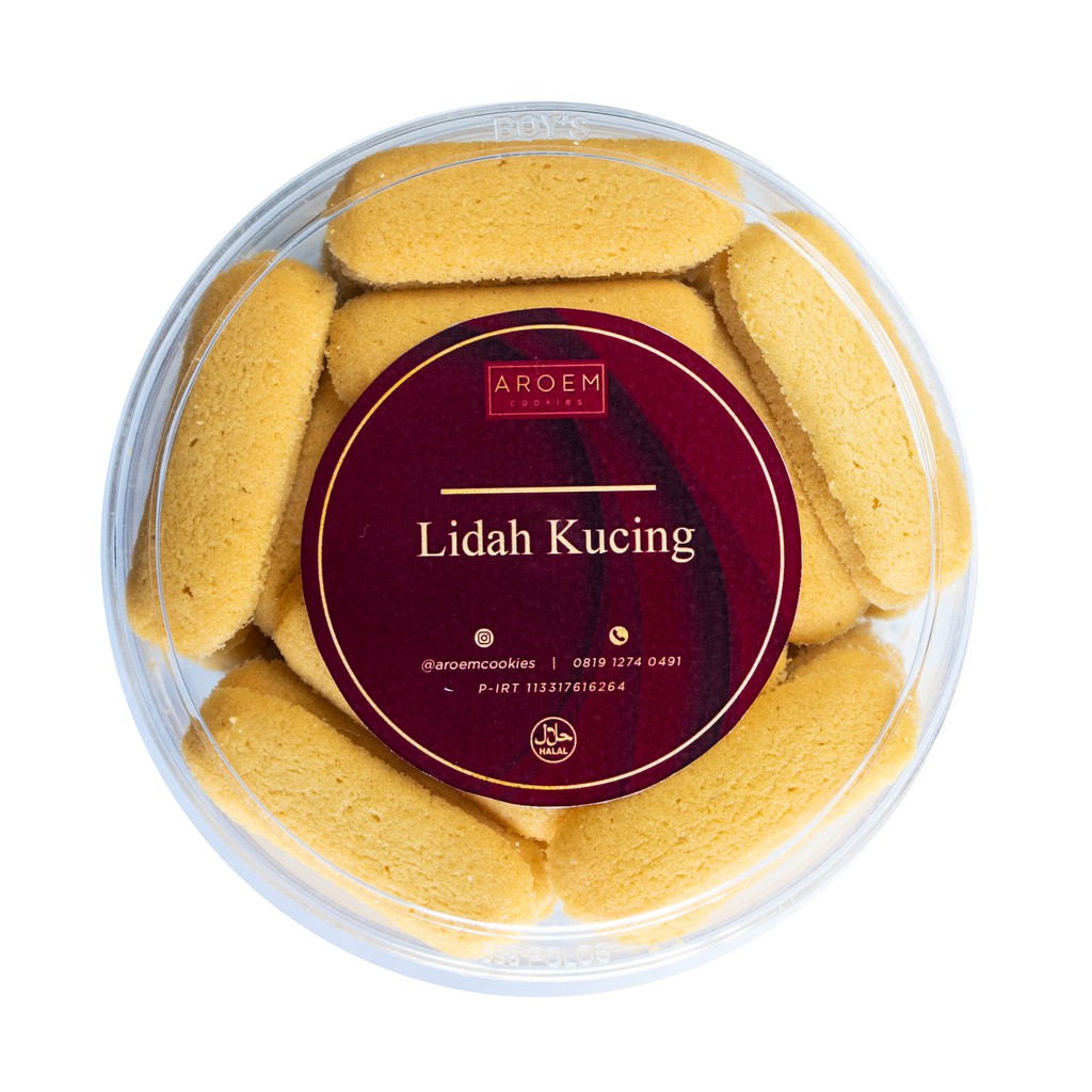 

LIDAH KUCING / KATETONG / HOMEMADE COOKIES / KUE LEBARAN 450 GR