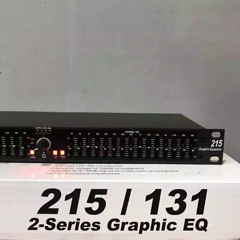 Equalizer DBX 215 original