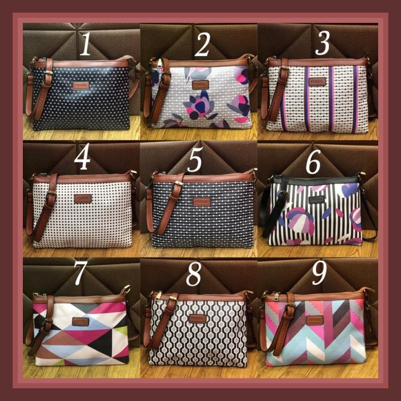 Fenim Tsm 5395 Tas Elegan Wanita Tas Pesta Import Fashion Bahan K CI271 Cluth Fosil Motif Bahan Tai