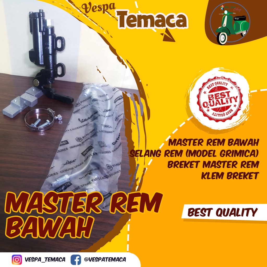Master Rem Bawah Vespa Temaca