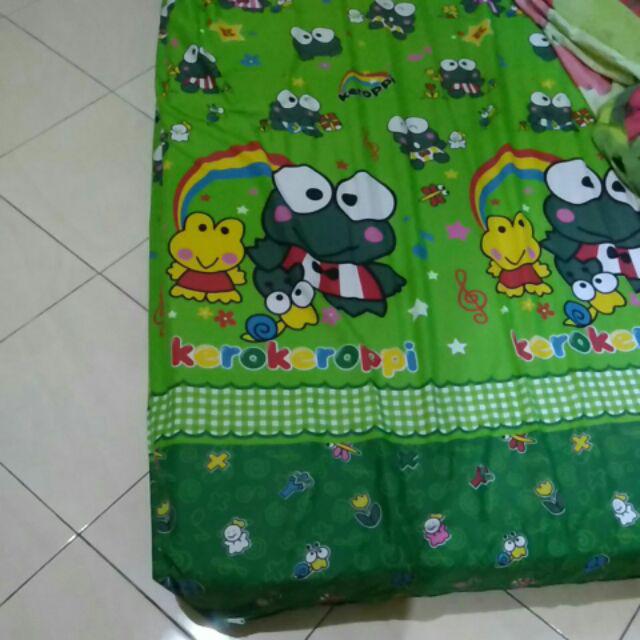 Sarung Kasur Busa Resleting Bahan Nikita