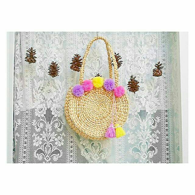 Handbag eceng gondok, tas eceng gondok, tas ilung, enceng gondok bag, tas anyaman