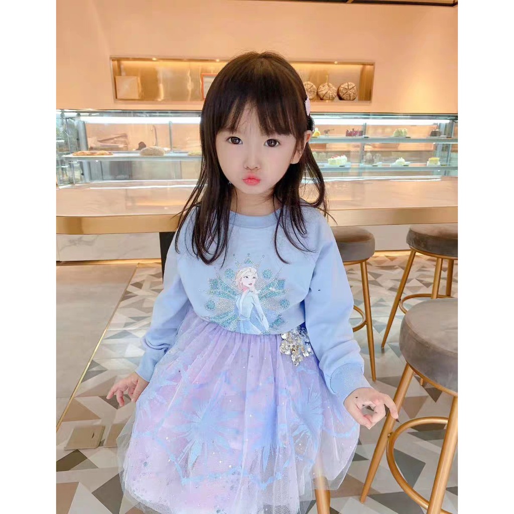 babyfit SWEATER ELLSA baju setelan anak perempuan blus lengan panjang dengan rok tutu