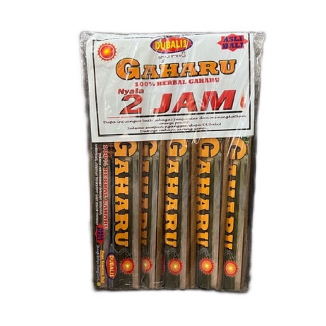 Dupa Dubali Gaharu 2jam:10batang (Coklat)