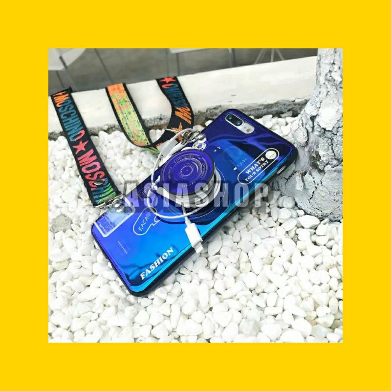 CASE CASING KAMERA+GANTUNGAN NEW REALME 7 7i 12 Narzo 20 Narzo 20 Pro !!