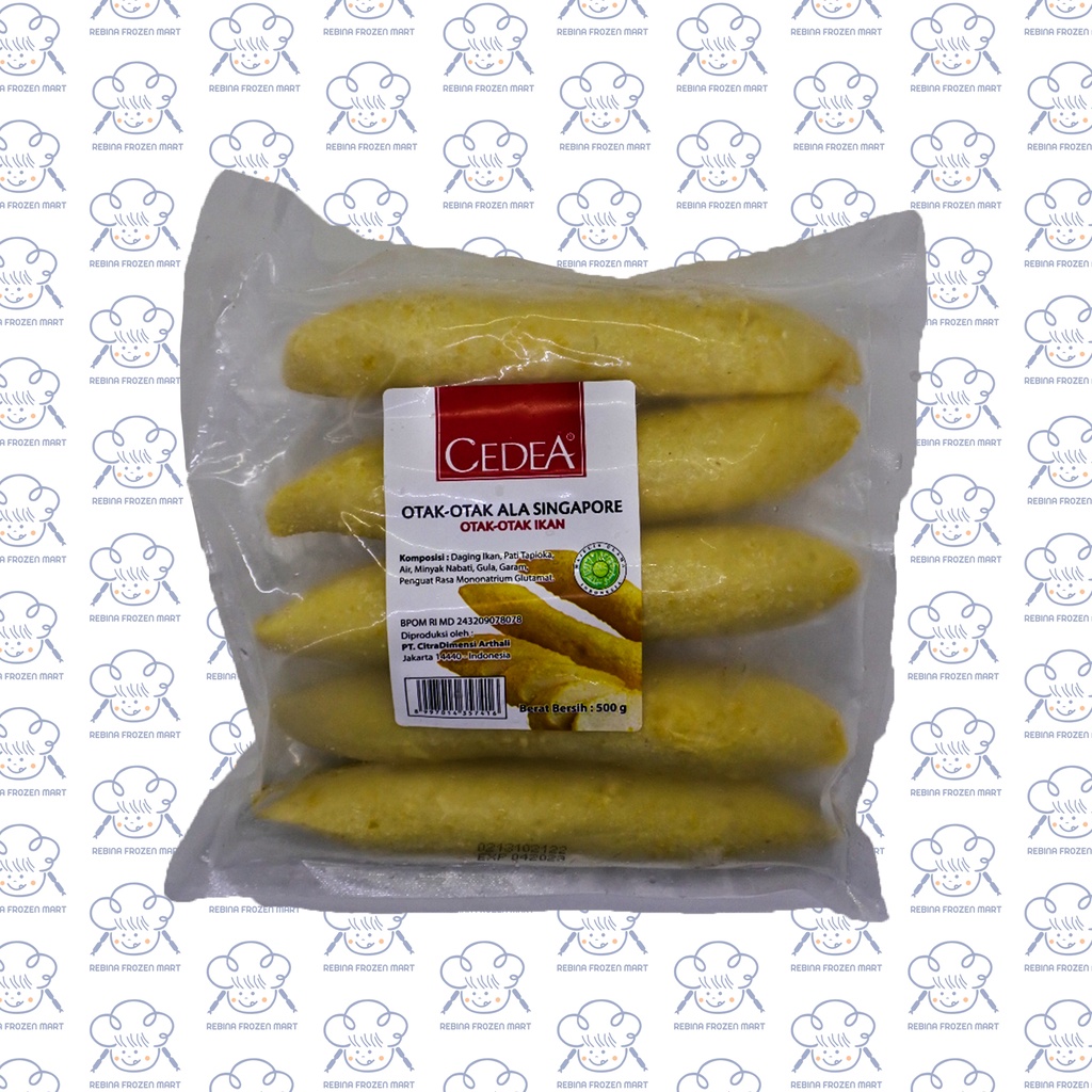 

Cedea Otak-Otak ala Singapore Otak-Otak Ikan 500 gr