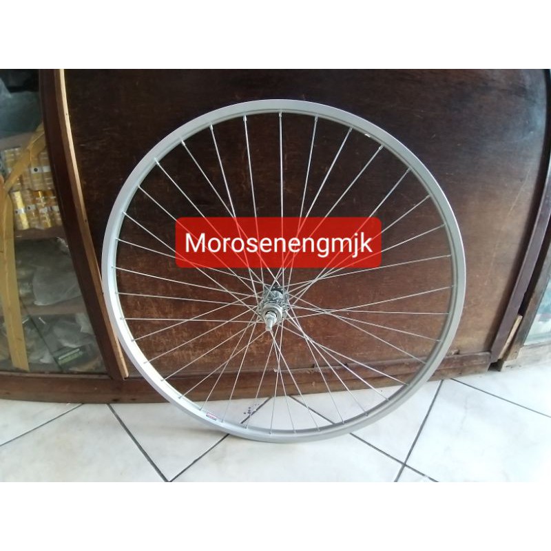 Velg 27 Balap Komplit /Rims sepeda 27 Komplit / Peleng 27 Balap Araya Komplit