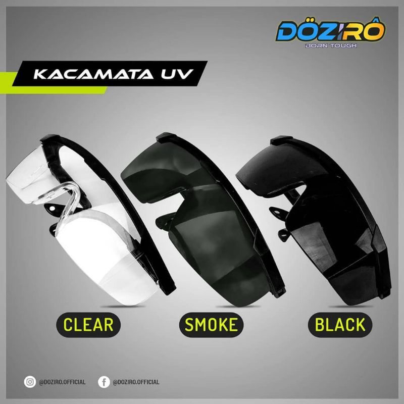 Kacamata safety / kerja doziro