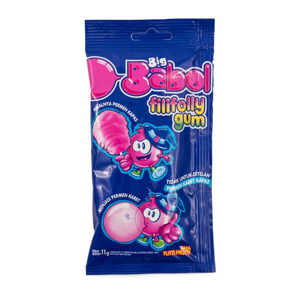 

Big Babol Filifolly Gum Rasa Tutti Frutti 11 Gr