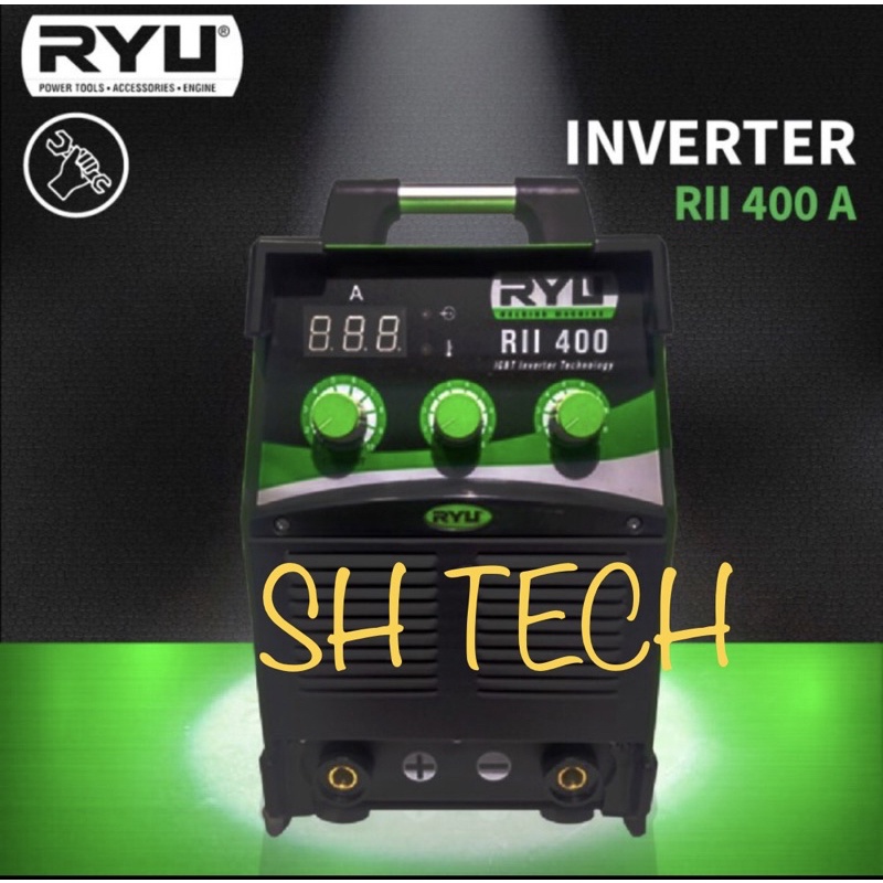 MESIN LAS RYU RII 400 A RII400 TRAVO LAS RYU 400 AMPERE 3 PHASE