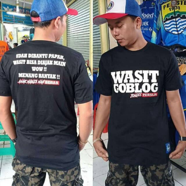 Kaos Persib Wasit Goblog