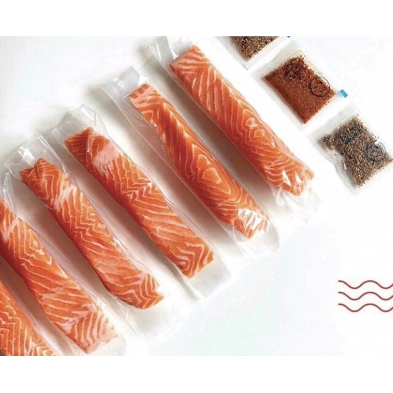 

Ay00! Ikan Salmon Segar - Salmon Norway - Sashimi Grade Quality (Tanpa Proses Pembekuan)