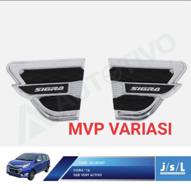 Daihatsu Sigra Side Vent Activo / Aksesoris Daihatsu Sigra
