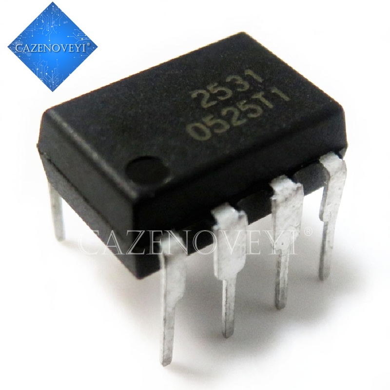 10pcs Ic HCPL-2531 A2531 HCPL2531 DIP-8 SMD-8